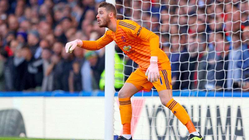 David de Gea - Rekor Pun Terjun Bebas