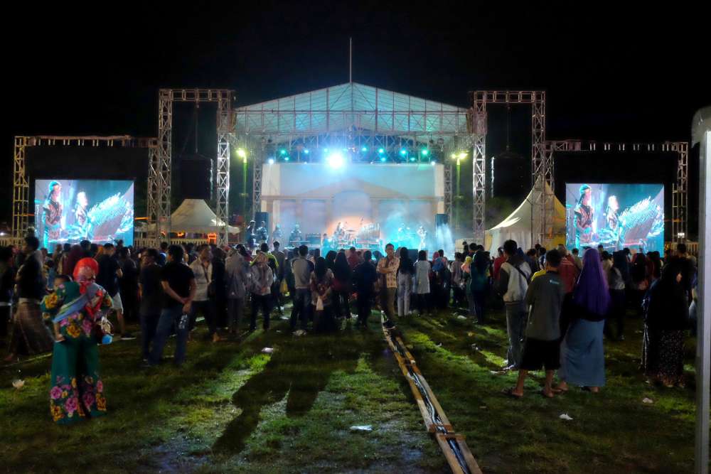 Habiskan Rp 300 Juta,  Gelaran Festival di Alun-alun Purwokerto Bikin Kecewa
