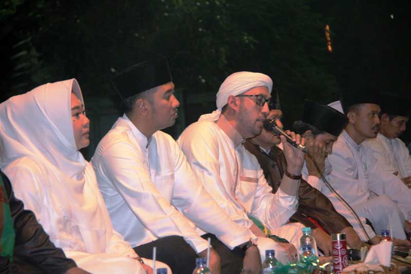 Warga Padati Ngaji Bareng Habib Ali  Awali HUT Purbalingga