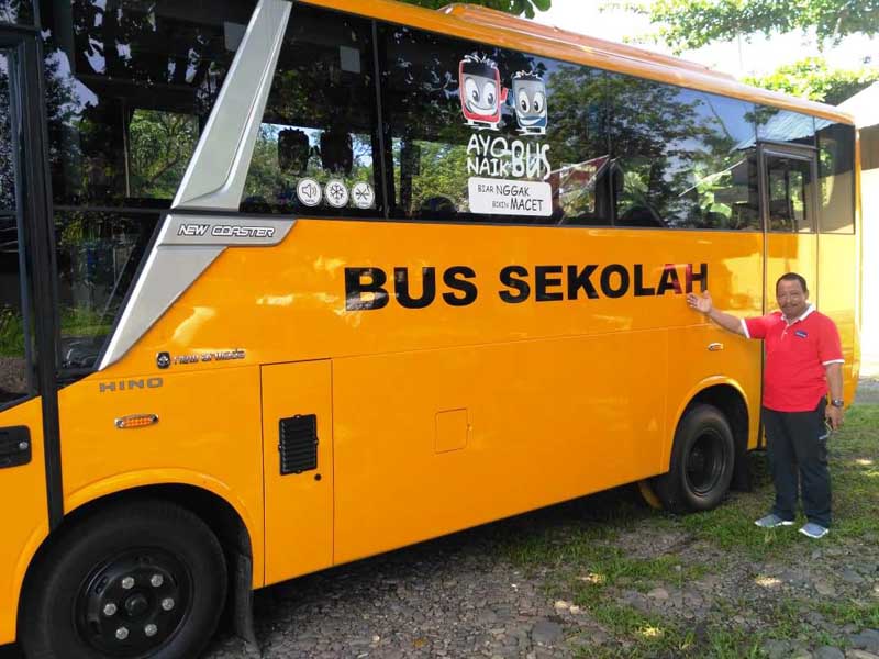 Pemkab Dapat Bantuan Bus Sekolah