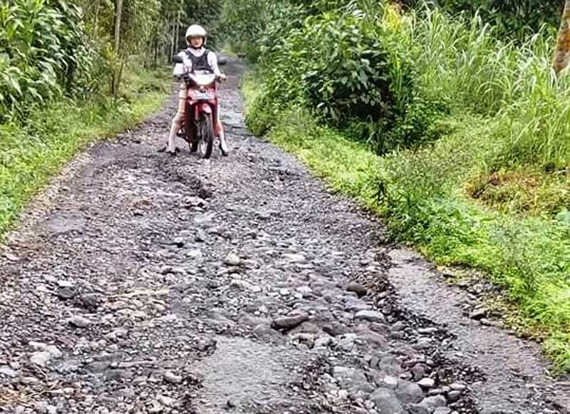 Jalur Evakuasi Bencana Rusak Parah