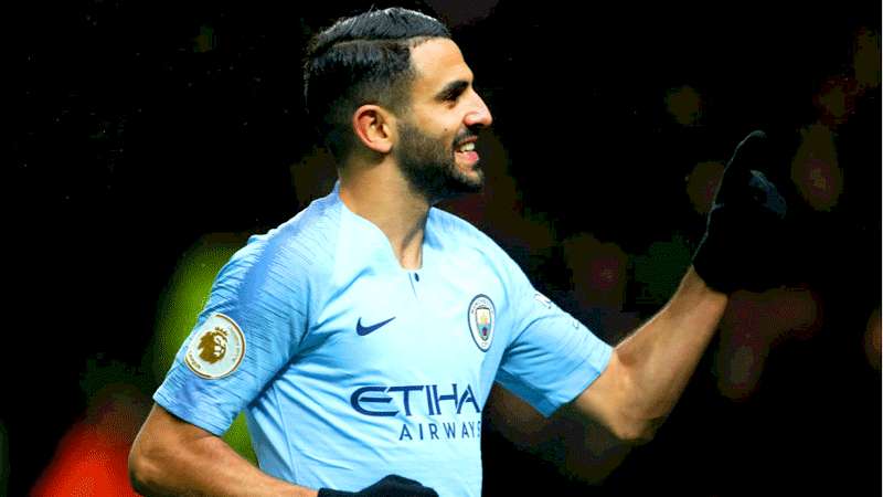 Riyad Mahrez-Gol Lagi Lawan Tim Favorit