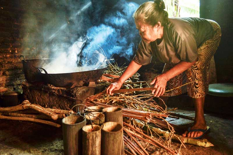 Hujan, Produksi Gula Merah Sedikit