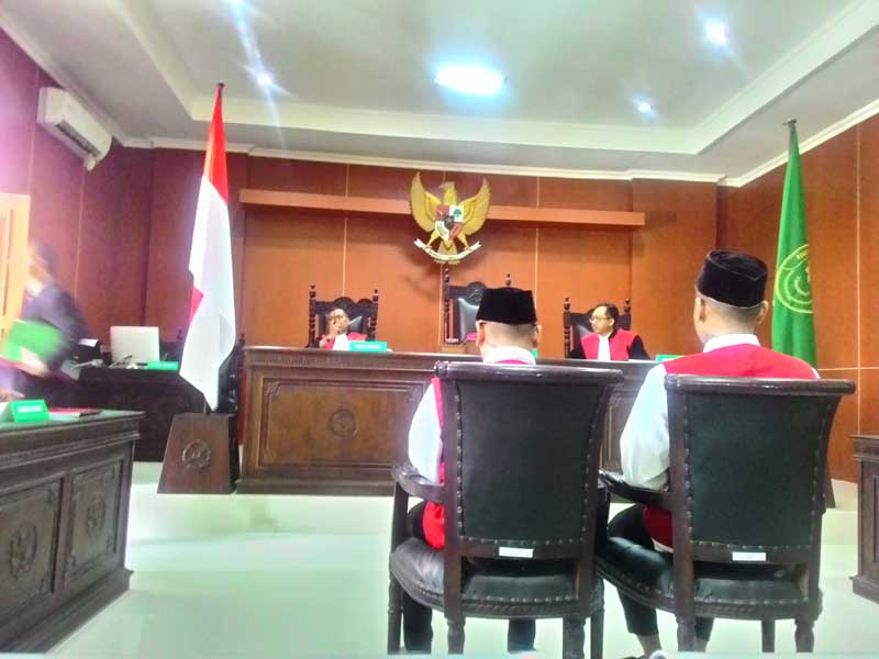 Empat Terdakwa Kasus Narkoba Disidang