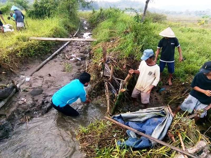 Perbaikan Saluran Irigasi Jebol Diusulkan 2020