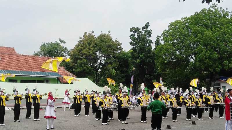 Marching Band MAN 2 Tampil Lagi di Propinsi