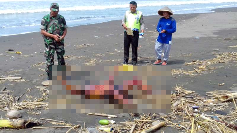 Mayat Pria Ditemukan di Pantai Bunton