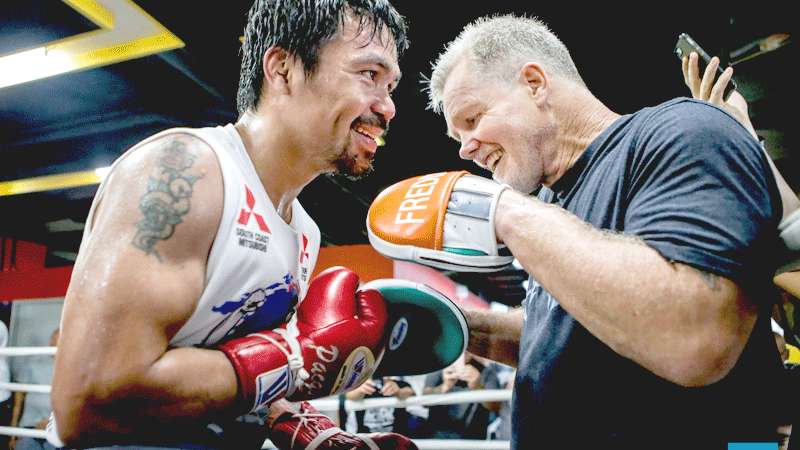 Pacquiao Menggebrak Paling Awal