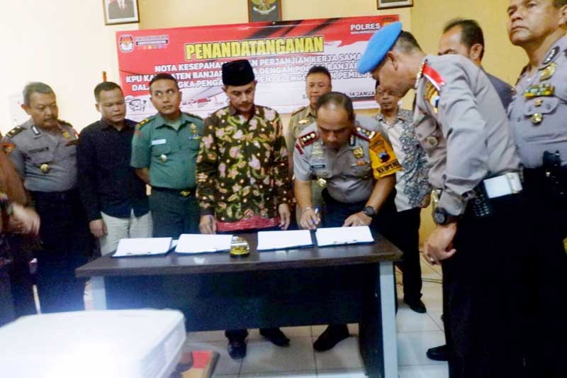 Pam Pemilu, Polisi Kerahkan Ratusan Personel