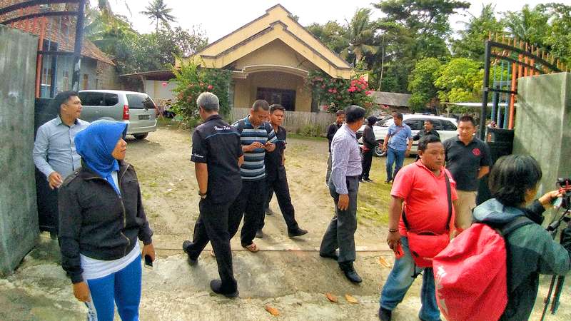 Polisi Lakukan Olah TKP Kasus Pencabulan Kyai Syawal