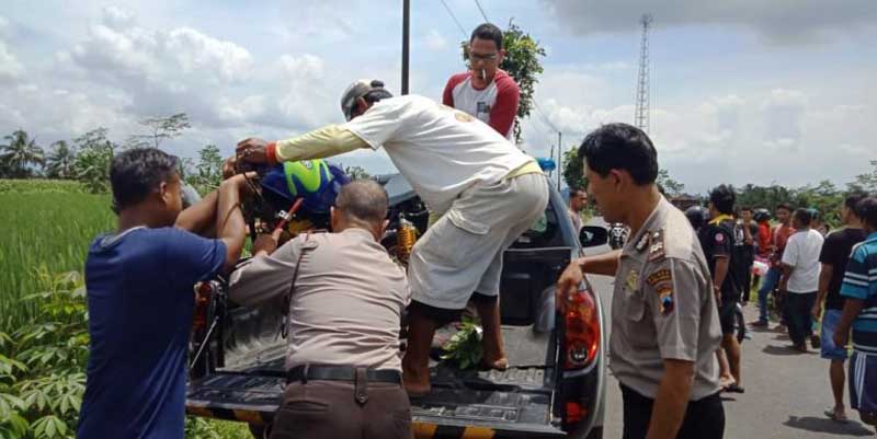 Dua Sepeda Motor Tabrakan, Satu Orang Tewas