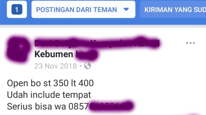 Prostutusi Online Marak di Kebumen