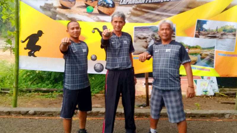 Tim Petanque Banyumas Terhenti di 16 Besar