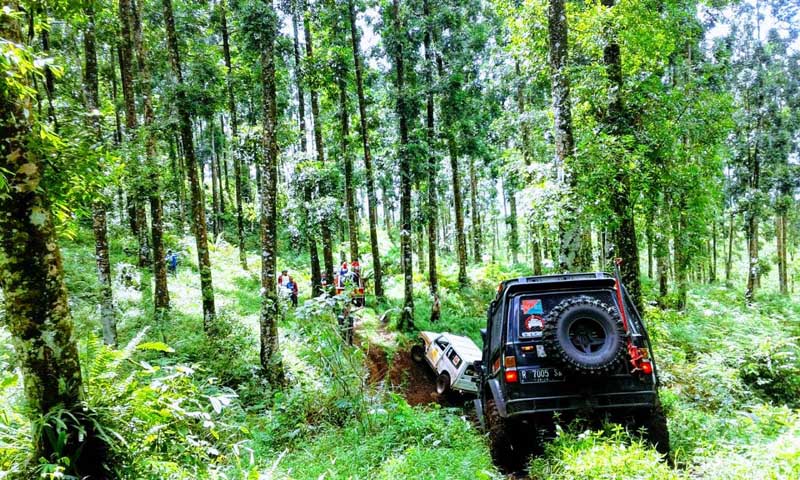 Wisata Offroad Bikin Adrenalin Terpacu