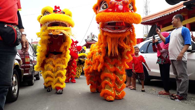 Pertama Kali Kirab Budaya, Dua Klenteng BerKolaborasi