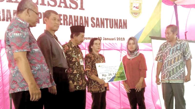 BPJS Serahkan Santuan Anggota PPDI