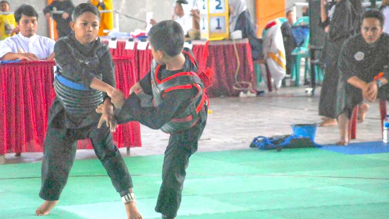 Jumlah Peserta Cabor Pencak Silat SD Menurun