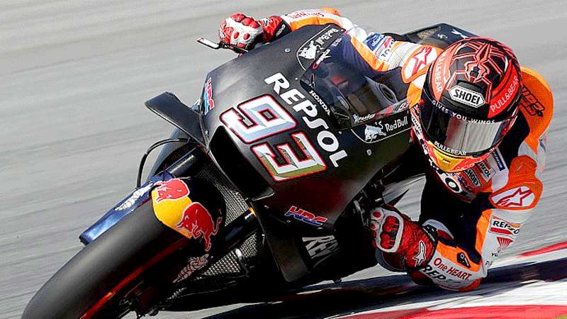 Marc Marquez Tercepat Walaupun Belum Fit