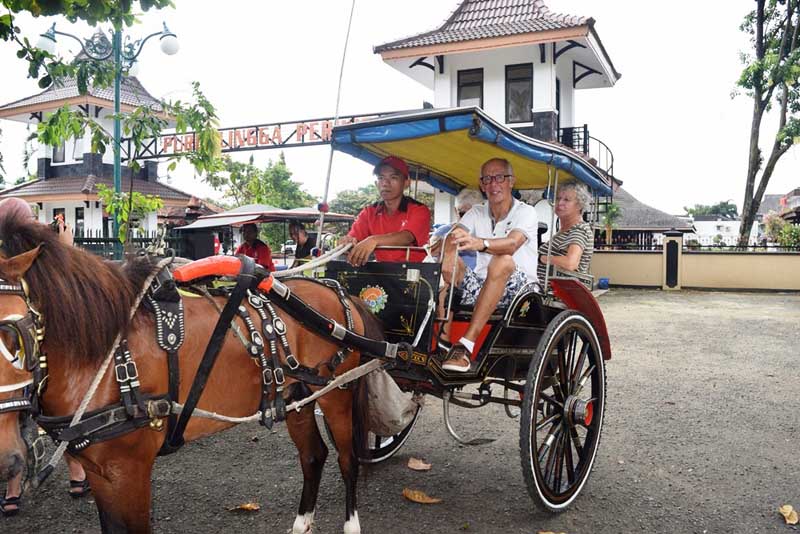 Delman Berharap Tetap Bisa Mangkal Sekitar Alun ALun