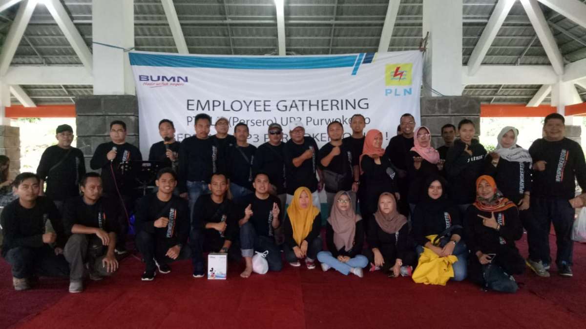 Gathering UP3 Purwokerto, Pentingnya Bekerja Dengan Bahagia