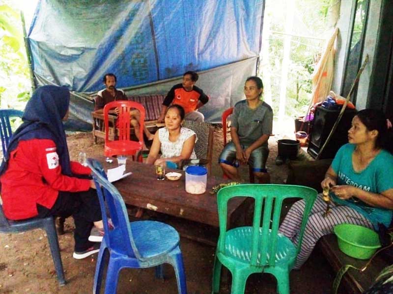 Pengungsi Kali Entok Terserang Penyakit