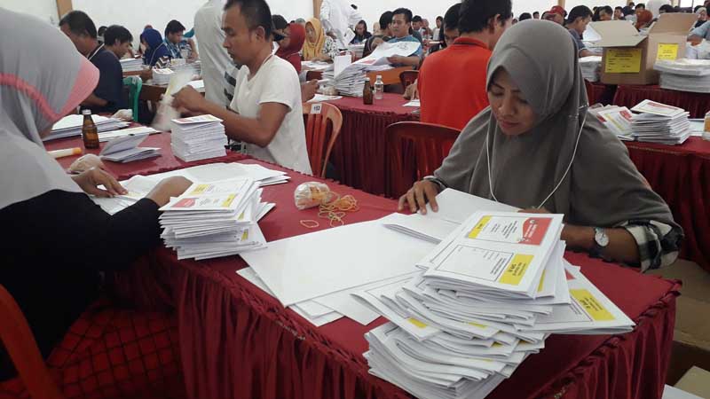 Sortir dan Pelipatan Surat Suara Tak Sesuai SOP