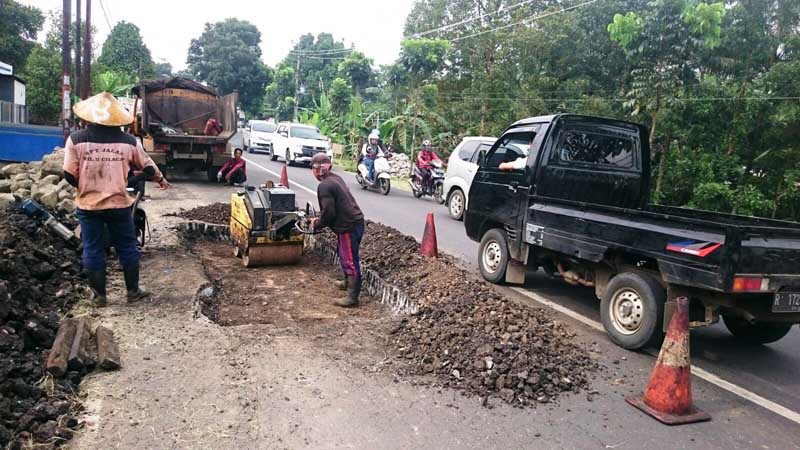 Perbaikan Jalan Dianggar Rp 88 Miliar