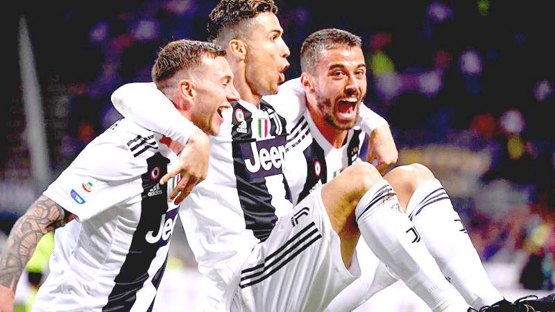 1 Inter Milan vs Juventus 1-Ronaldo Pemain Aktif Tersubur