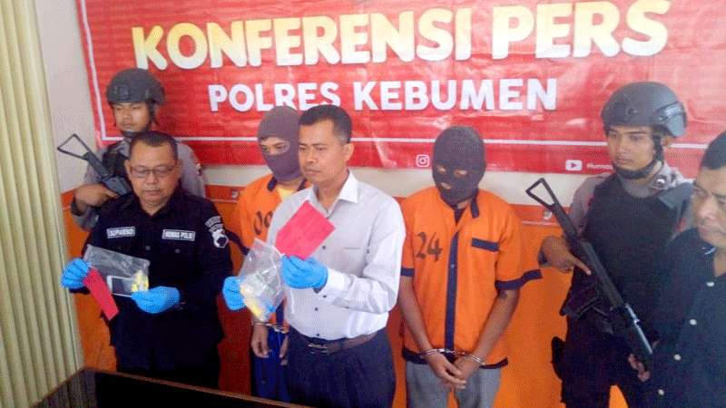 Dua Pengedar Obat di Kebumen Diamankan Polisi