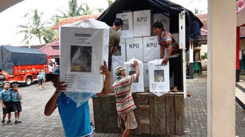 Logistik Pemilu Mulai Didistribusikan