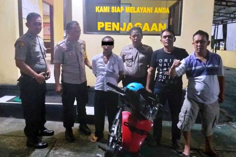 Mengaku Karyawan Rumah Sakit,  Residivis Gelapkan Motor