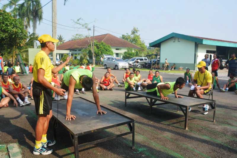 Pantau Kebugaran Prajurit dengan Tes Kesamaptaan