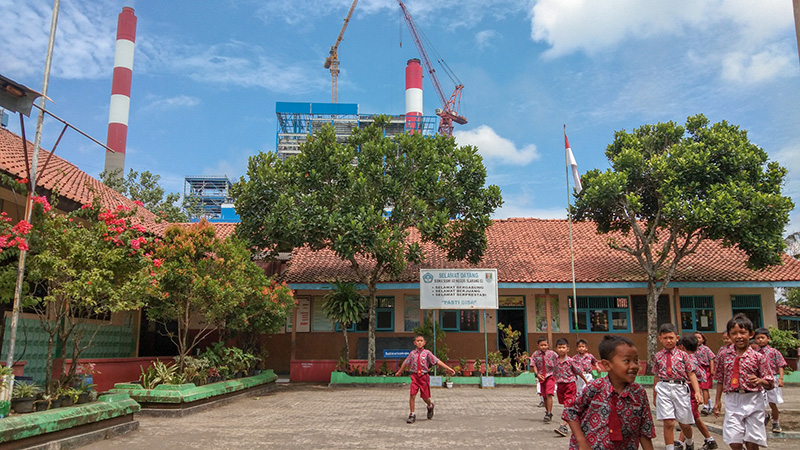 Debu Batubara Ancam Kesehatan Siswa, SDN 3 Slarang Akan Direlokasi