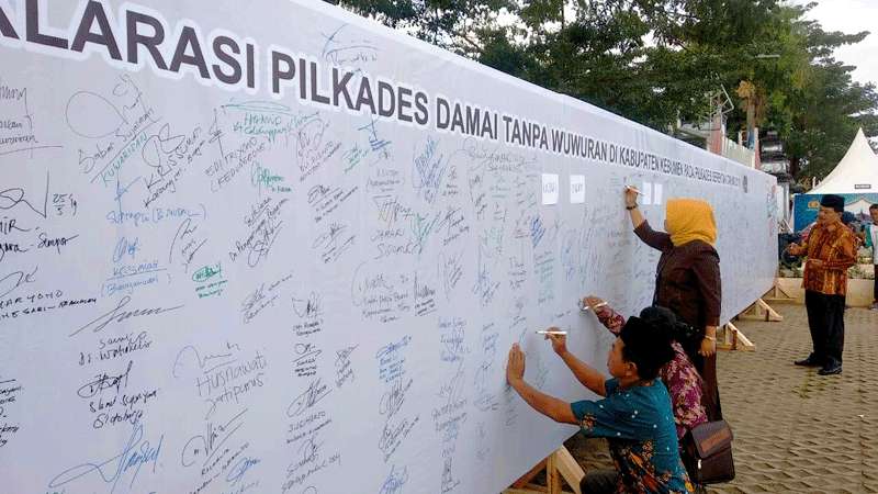949 Calon Kades di Kebumen Sepakat Tanpa Wuwuran