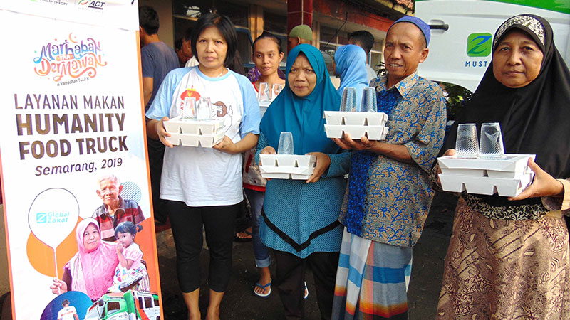 Selama Ramadhan, Humanity Food Truck 2.0 Siapkan Ribuan Paket Berbuka Gratis di Jawa Tengah