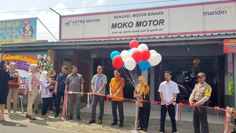 Astra Motor Bersama Bank Mandiri Launching Bengkel Binaan
