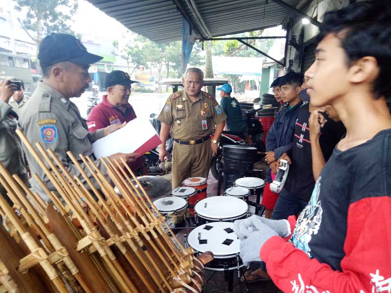 Pengemis Bawa Anak Terjaring Razia