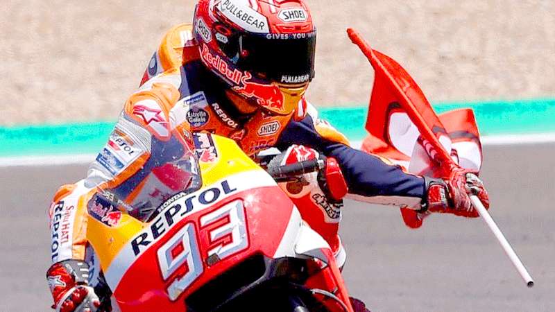 Juara MotoGP Prancis, Marquez Tinggalkan Pesaing