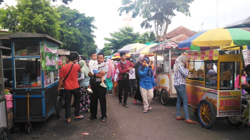 PKL Alun-Alun Dipindah Setelah Lebaran