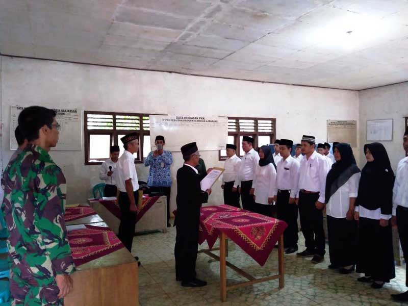 Panitia dan Pengawas Pilkades Dilantik