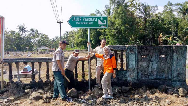 Rambu Evakuasi Tsunami Masih Minim