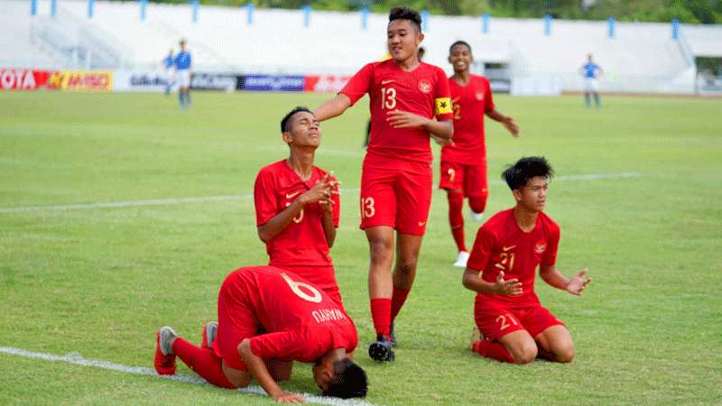 3 Indonesia U-15 vs Singapura U-15 0-Garuda Muda Babat Singapura