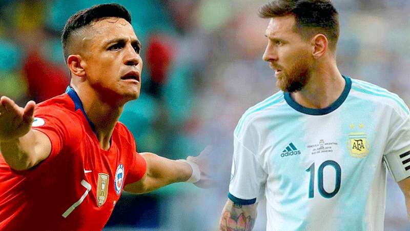 Argentina vs Cile-Harga Diri dan Aroma Dendam