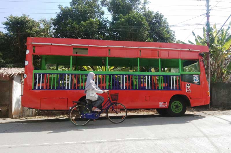 Bus Disulap Jadi Angkutan Wisata