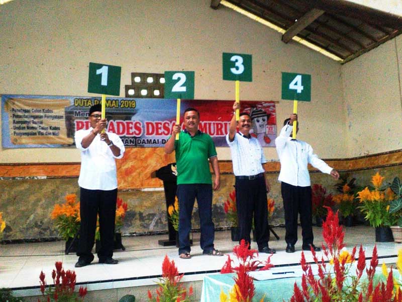 Penetapan Calon Kades Sampai Malam