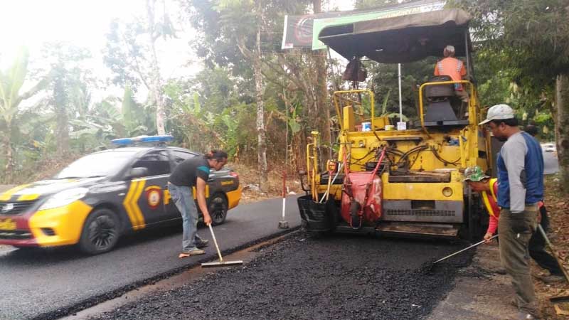 Percepat Pekerjaan, Proyek Perubahan Gunakan Aspal