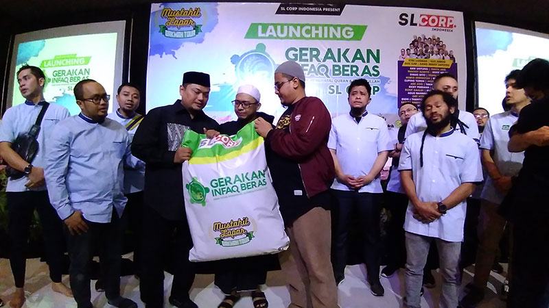 SL Corp Launching Gerakan Infaq Beras