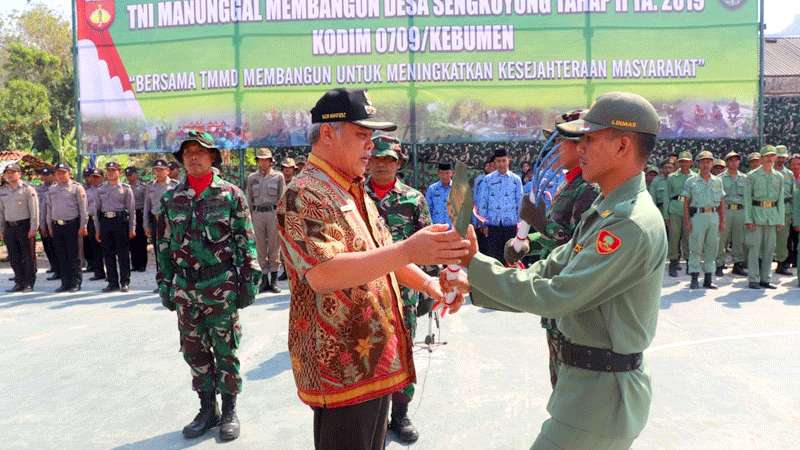 TMMD Bakal Perbaiki Ratusan Meter Jalan