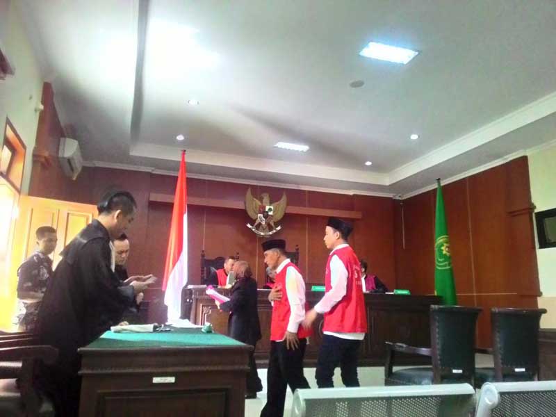 Terdakwa Laka Kerja Jembatan Bayawulung Divonis