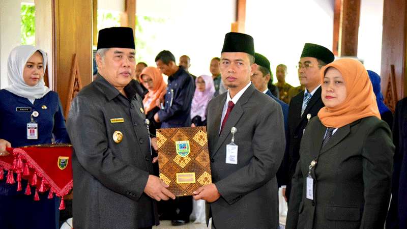 Tiga Pejabat Eselon II Pemkab Kebumen Dilantik